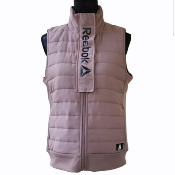 Reebok Getaway Deep Taupe Quilted Outdoor Vest (M) - Picture 3 of 16